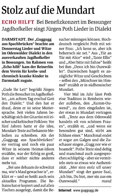 Artikel Darmstädter Echo vom 04.02.2012