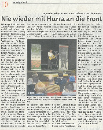 Artikel Dieburg 2015